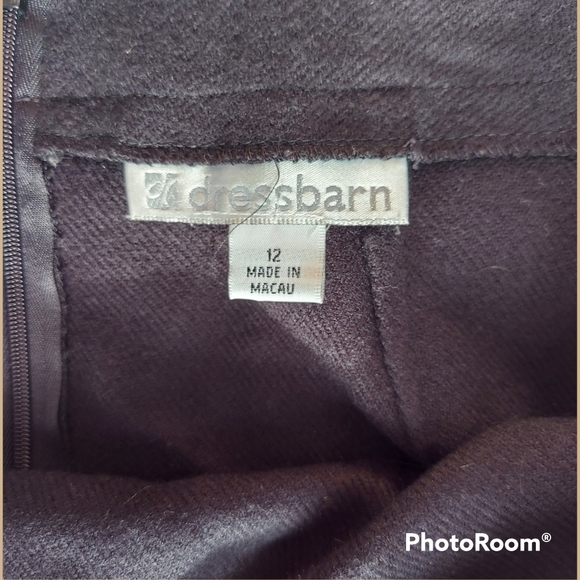 Vtg 90s navy blue blanket skirt - Picture 7 of 12